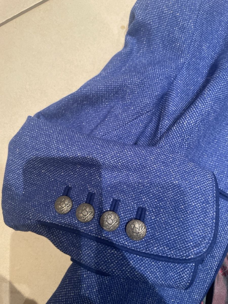 Vestes: Reitmeyer Blazer blau gr s  – D'occasion à Zürich par eddiekaterblau 2