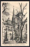 AK Genève, La Cathédrale de St-Pierre