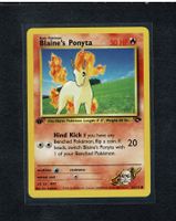 Blaine's Ponyta - 1st edition Gym Challenge