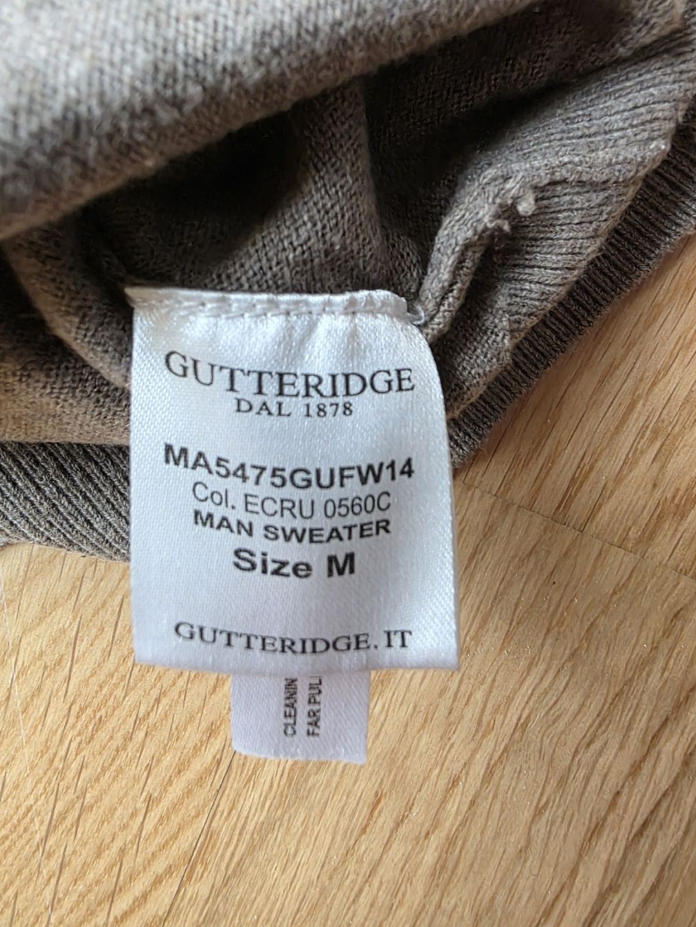 Pulls & Sweat-shirts: Cashmere Pullover Cutteridge M – D'occasion à Zürich par ceviname 3