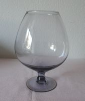 Grosses violettes Glas zum befüllen Höhe = 22cm