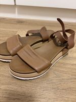 Sommersandalen aus Leder, Grösse 39