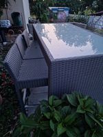 Garten Sitzgruppe Rattan