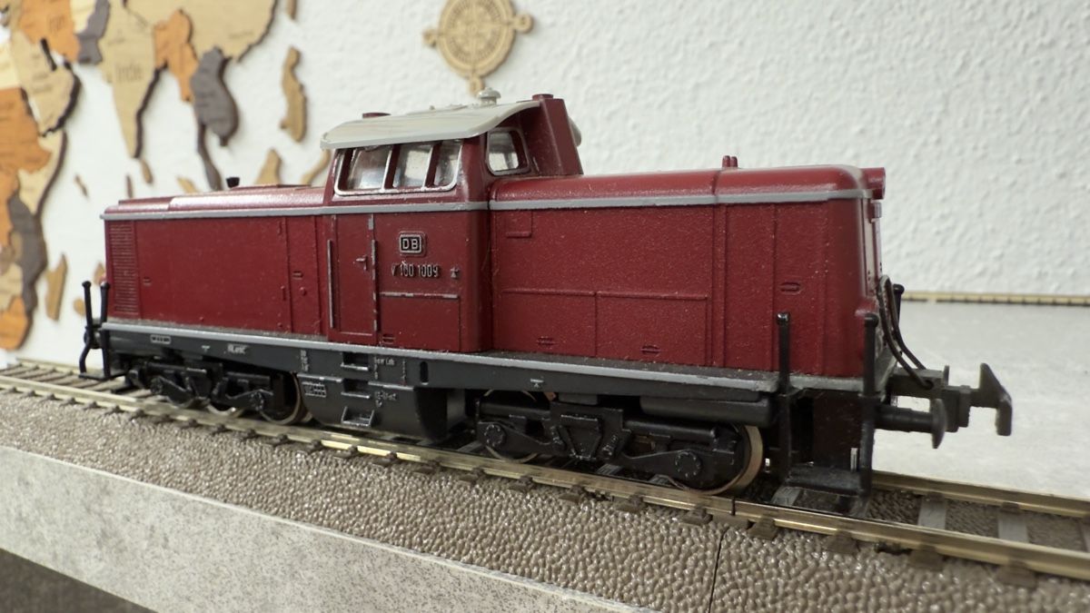 Modellini di ferrovie: Trix express Diesellok V 100 DB H0 / DC – Usato da Schlieren venduto da rat_lq6b 5