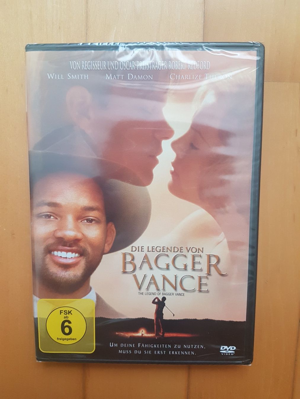 Tutti i DVDs: Die Legende von Bagger Vance; mit Will Smith & Matt Damon – Nuovo e nell'imballaggio originale da Binz venduto da tarkrx