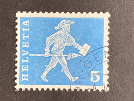 Schweiz 1960 Rollenmarke 5 Rp. gestempelt o.NR