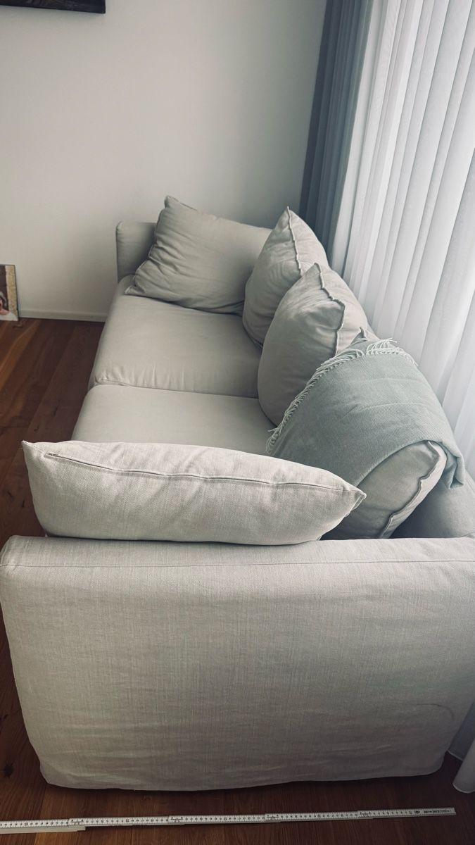 Pfister Divani: Sofa, Couch, Wohnzimmer, hellgrau guter gebrauchter Zustan – Usato da Horn venduto da Sir_mucc 2