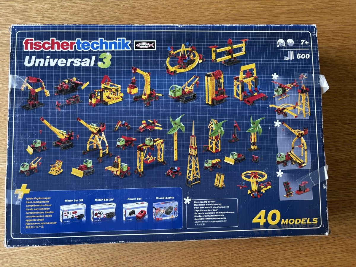 Fischer Baukästen: fischertechnik Universal 3 Baukasten – Gebraucht aus Luzern von Genhart 1
