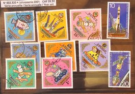 MONGOLIA/ DDR Weltraum Briefmarken