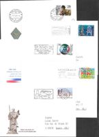 5 FDC 770-774 Serie Einzelmarken Orts-ET 7.3.1989