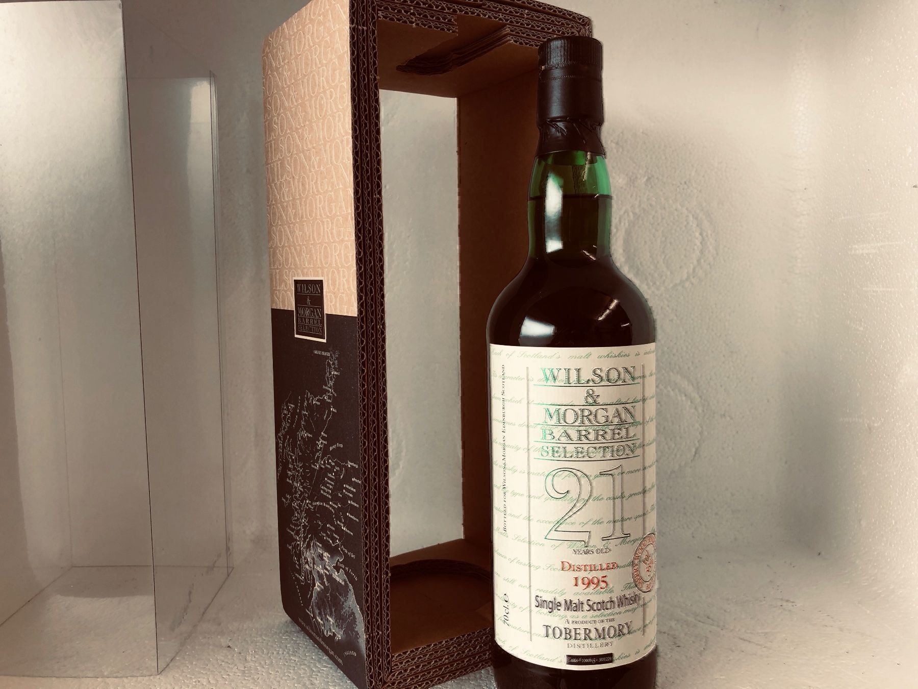 Spirituosen: TOBERMORY 1995/21 YO W&M 55% – Neu und originalverpackt aus Wöschnau von Vinsale