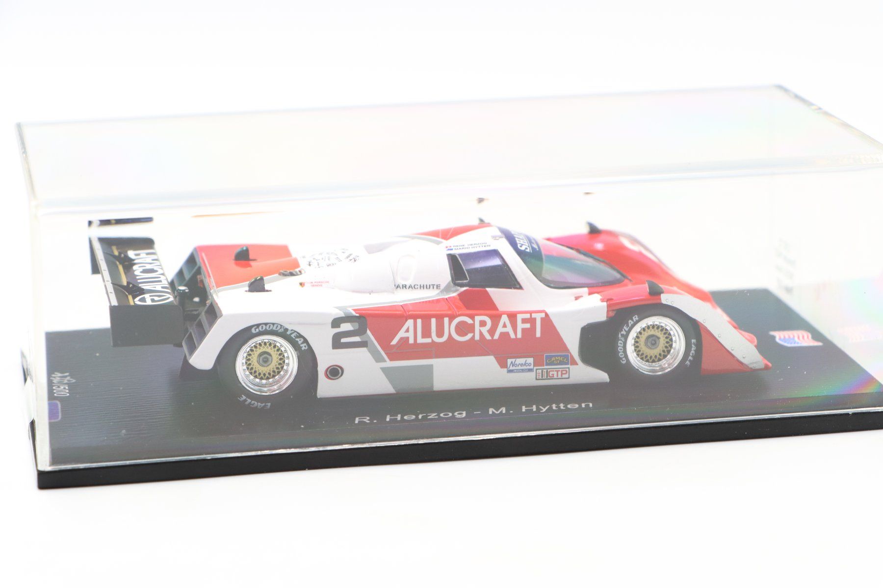 Porsche Modellini d'auto: Porsche 962C IMSA Soars Point 1989 1:43 Spark – Nuovo e nell'imballaggio originale da Bühl b.Aarberg venduto da modelldiecast 8