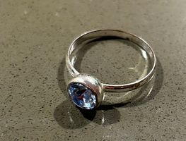 Ring - blauer Stein