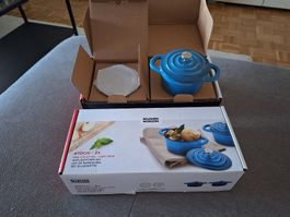 Kuhn Rikon Mini Cocottes Gusseisen 2er Set 10cm neu