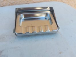Aschenbecher Metall glänzend Klappbar