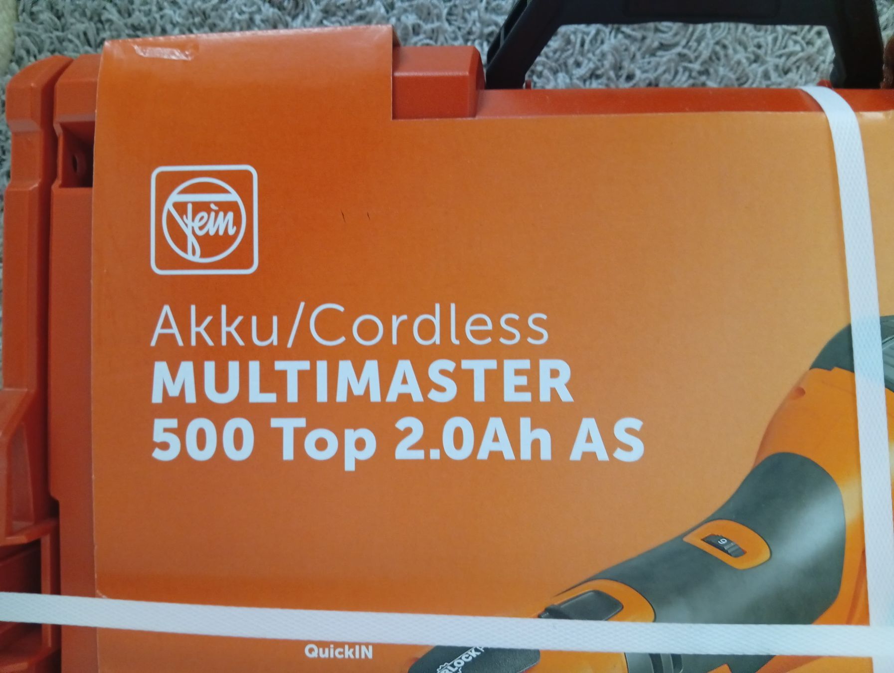 Fein Alle Werkzeuge: Fein Akku-Multimaster AMM 500 Plus | 18 V | 2.0 Ah – Neu und originalverpackt aus Hettlingen von London1982 1