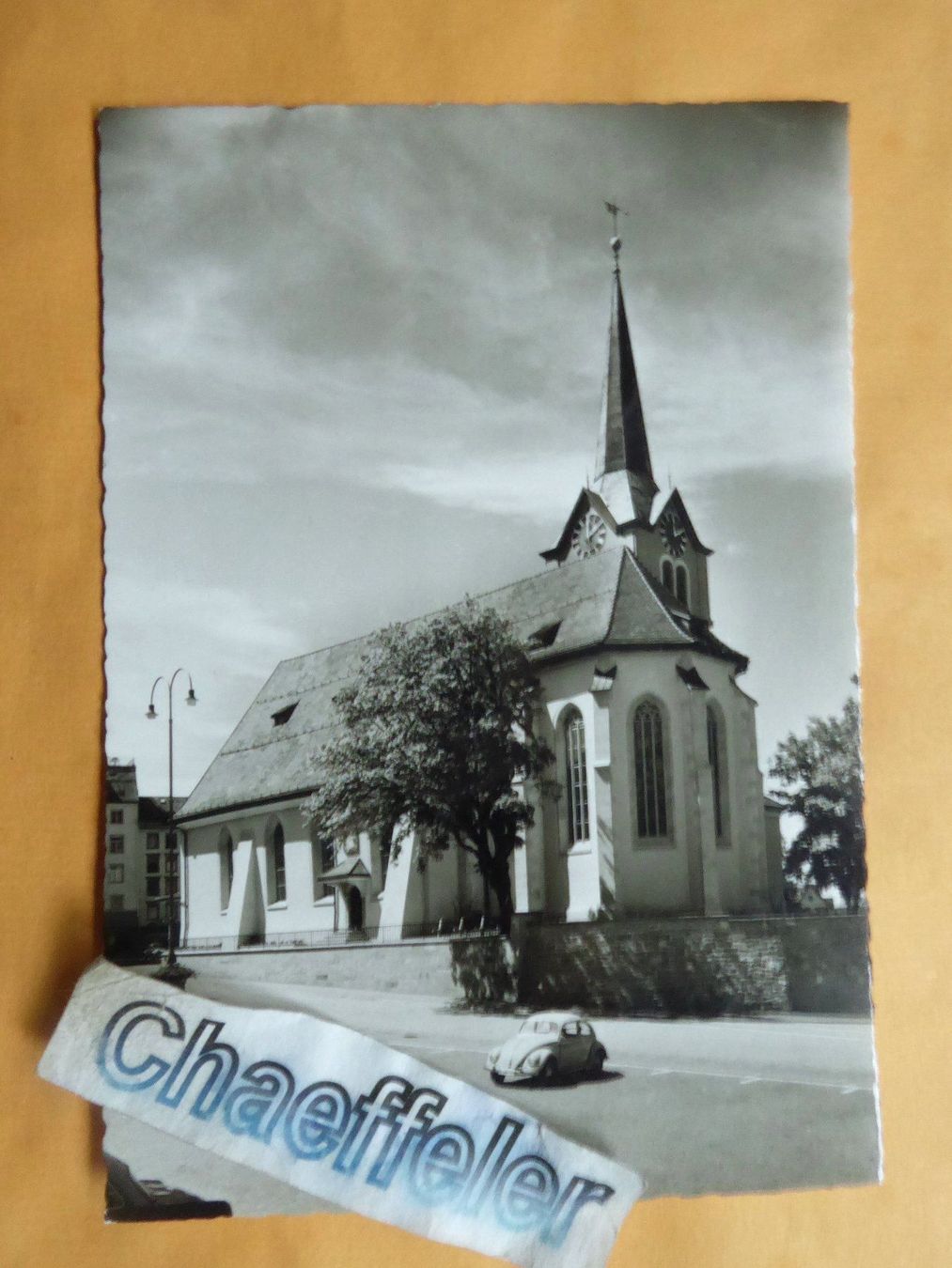 Ansichtskarten: Herisau (App.) Evang. Kirche – Gebraucht aus Zürich von Chaeffeler