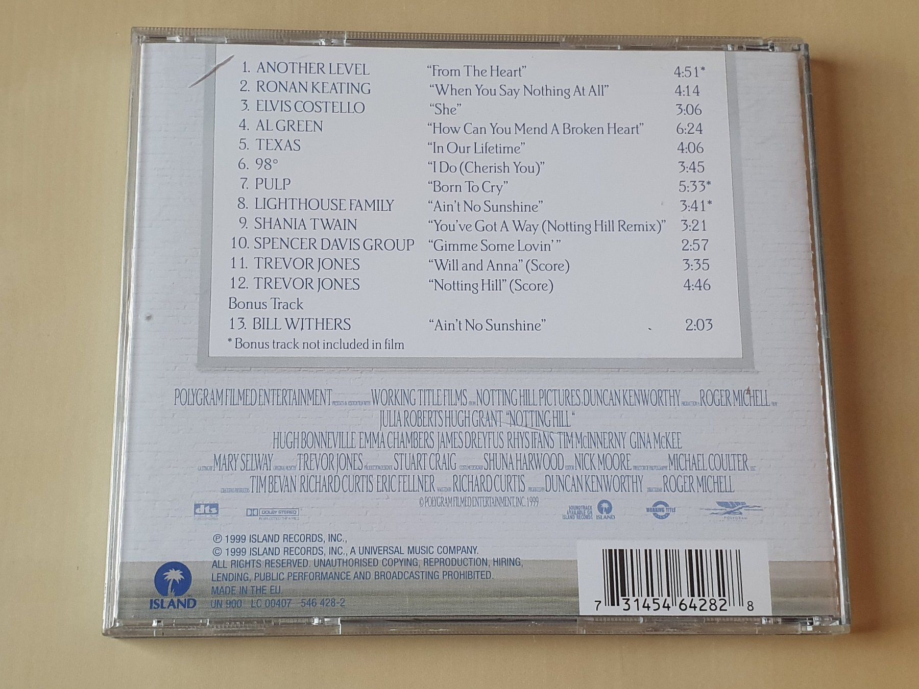 CDs: Notting Hill – D'occasion à Stansstad par collectorsshop 1