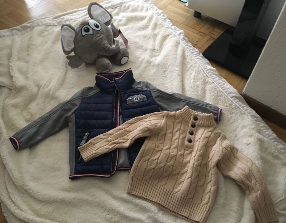 Lotti & Set di vestiti: SOFTSHELL JACKE+PULLOVER Eat Ants by Sanetta Lp 208.- KINDER – Nuovo (secondo la descrizione) da Knonau venduto da portafortuna01