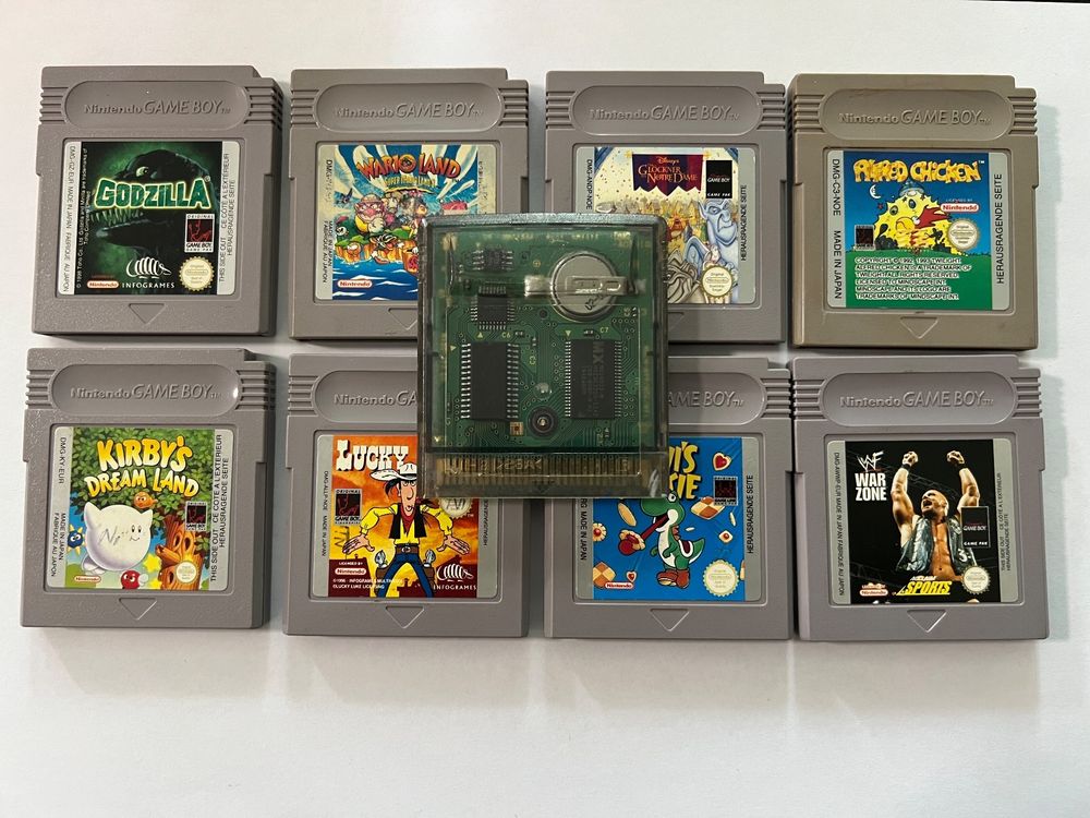 9 Gamboy Spiele Kaufen auf Ricardo
