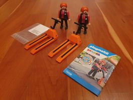 Playmobil 72038 2 Hubwagen, 2 Figuren