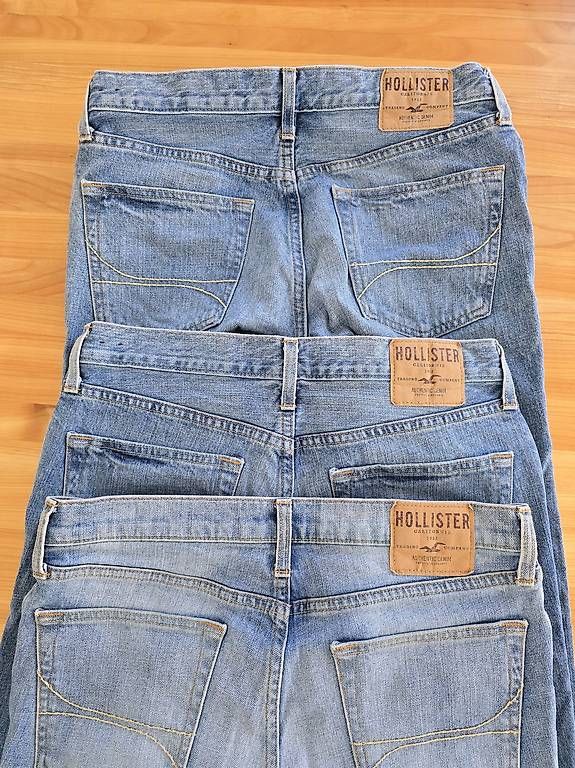 Hollister Jeans: 3x Jeans Hollister 32x30 – Usato da Locarno venduto da ran_c5zb