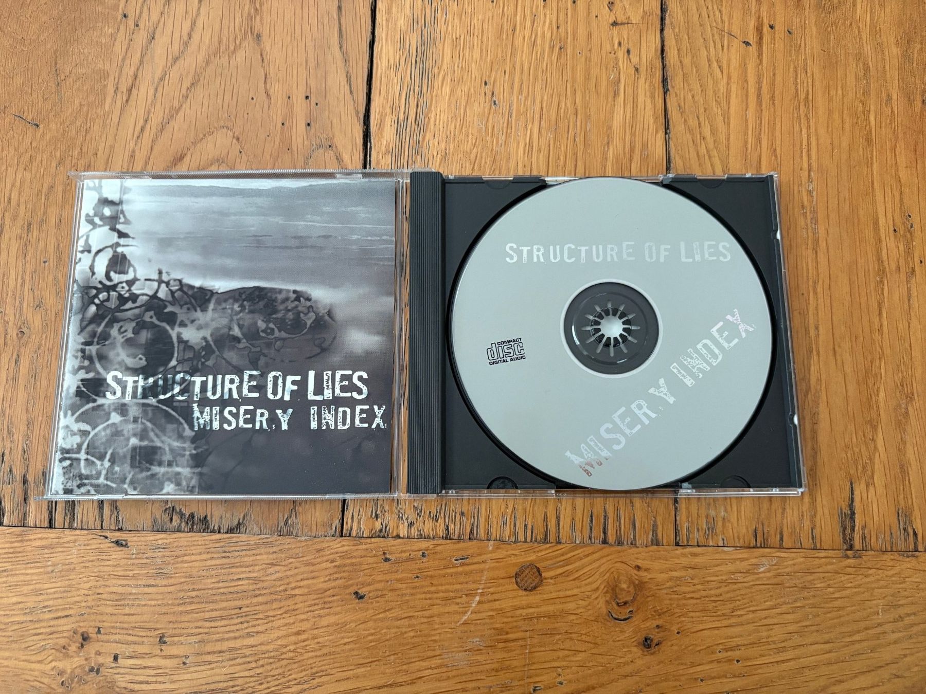 CD: MISERY INDEX STRUCTURE OF LIES - Same Split - CD Grind Death – Usato da Wiedlisbach venduto da Andrisa
