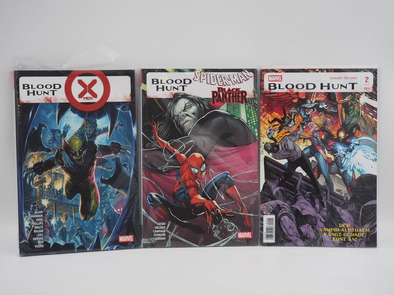 Fumetti: 3x MARVEL Blood Hunt Comics (26072713PL) – Nuovo (secondo la descrizione) da Zürich venduto da fundsachenverkauf