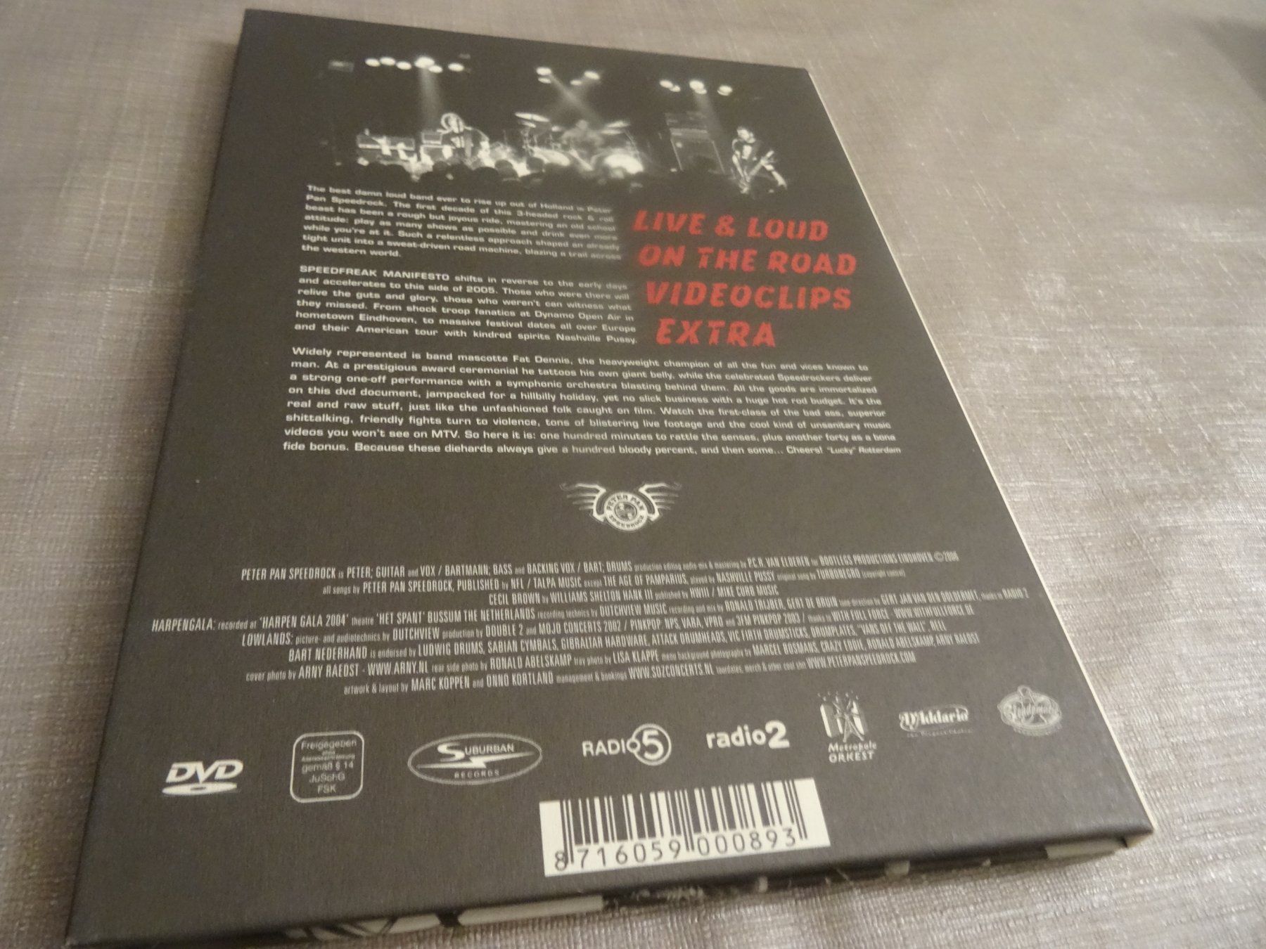 Tutti i DVDs: Peter Pan Speedrock Manifesto DVD – Usato da Olten venduto da Disc-Verkauf 2