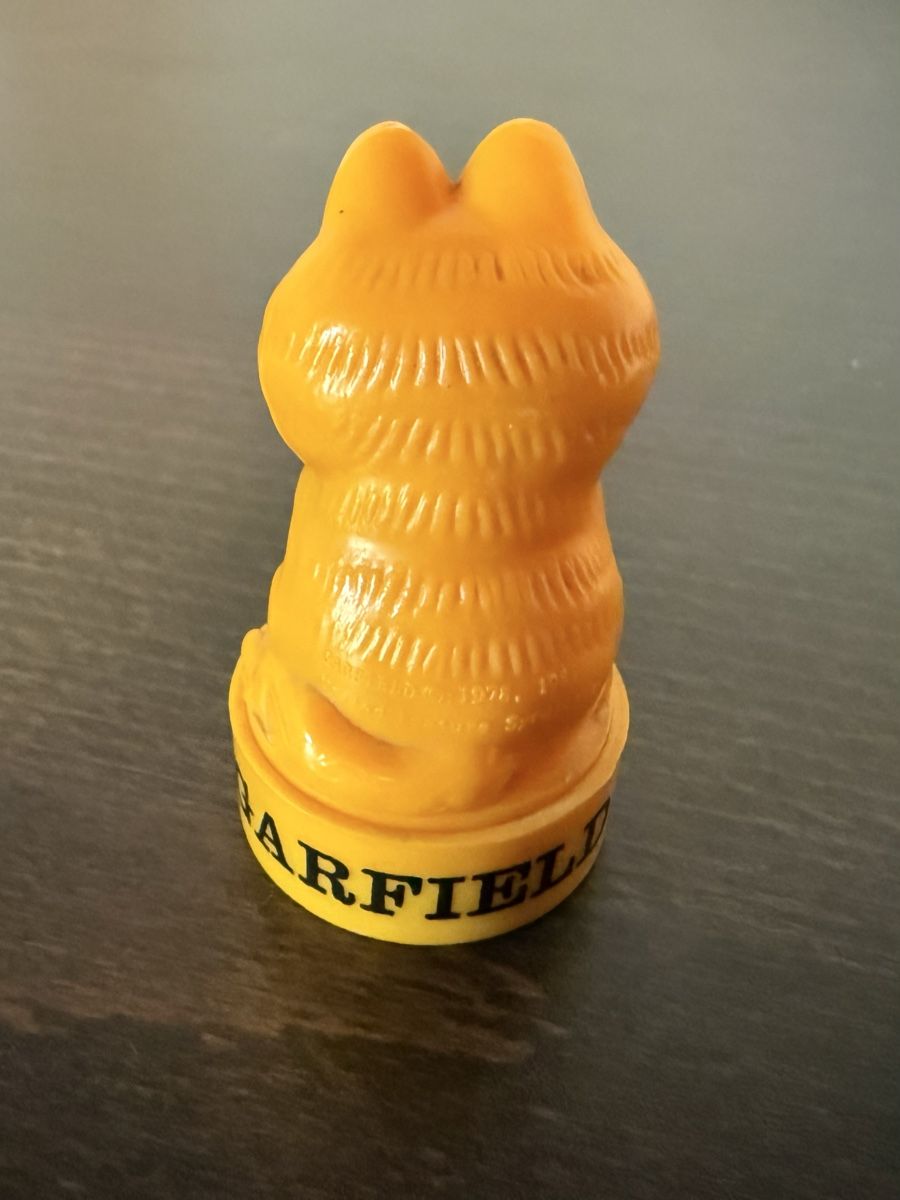Statuette: Garfield stamper figurine good condition – Usato da Villars-Bramard venduto da dadesc 1