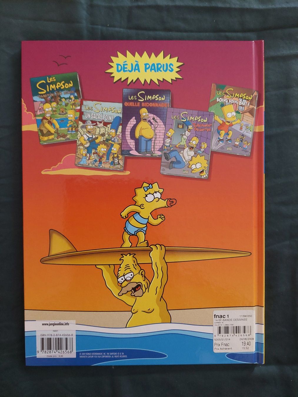 Comics: Les Simpson T.6 Trop Forts! EO 2009 Comme Neuf – Gebraucht aus Genève von Blu_BD 1