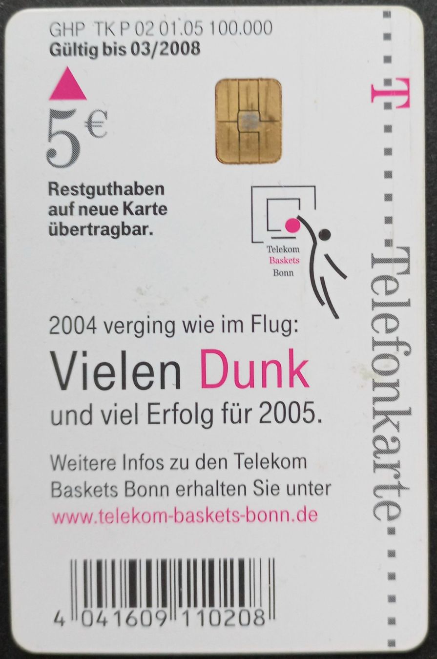 Telefon- & Taxkarten: Taxcard - Basketball - D – Gebraucht aus Niederuzwil von lubimaja 1