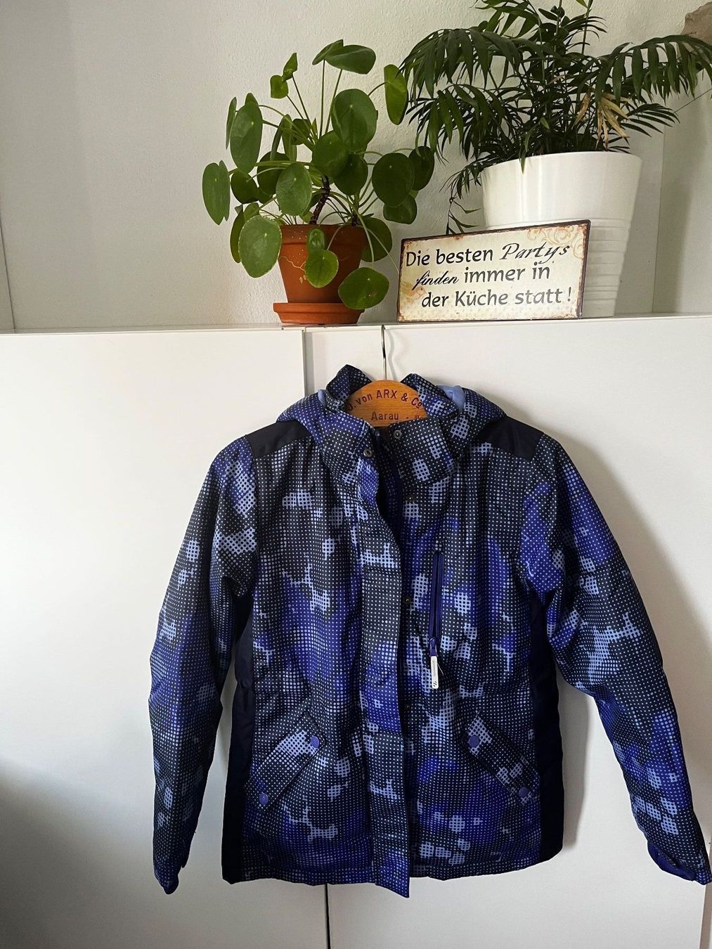 H&M Giacche & Cappotti: Skijackeblau H&M Gr. 164 – Usato da Bern venduto da fla_yj25 1