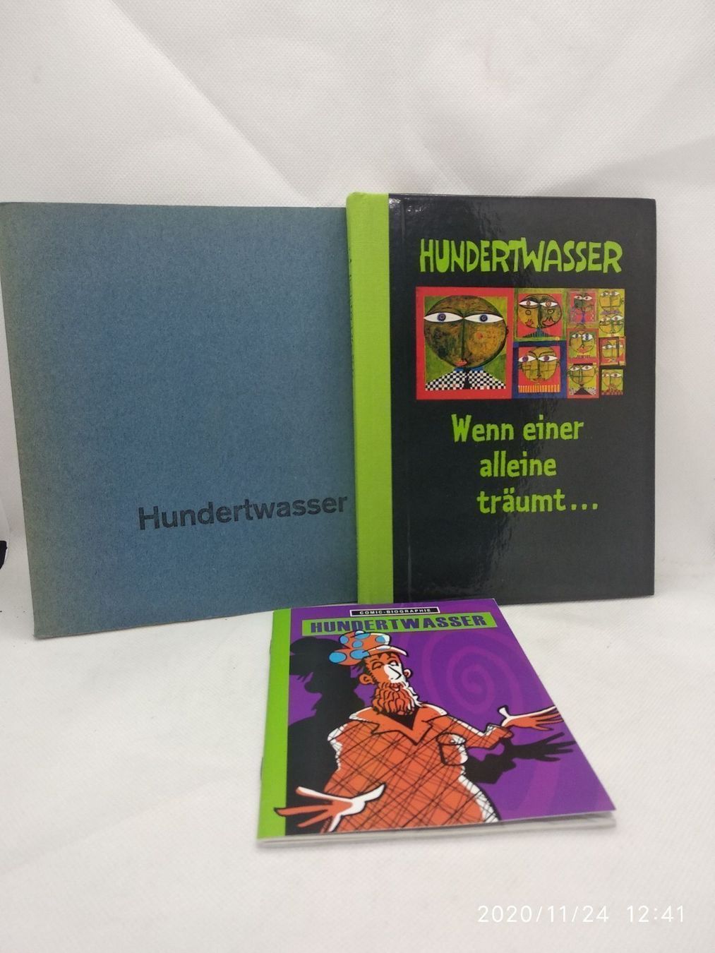 Bücher: HUNDERTWASSER - 3 BÜCHER – Gebraucht aus Goldach von Gaip