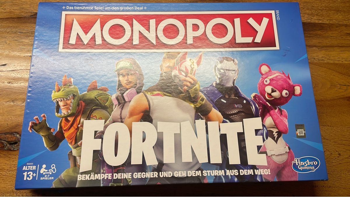 Spiele: Monopoly Fortnite neuwertig – Neu und originalverpackt aus Holderbank AG von Hallo104
