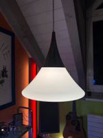 Deckenlampe aus Opalglas | Limburg Glashütte | 1970er Jahre