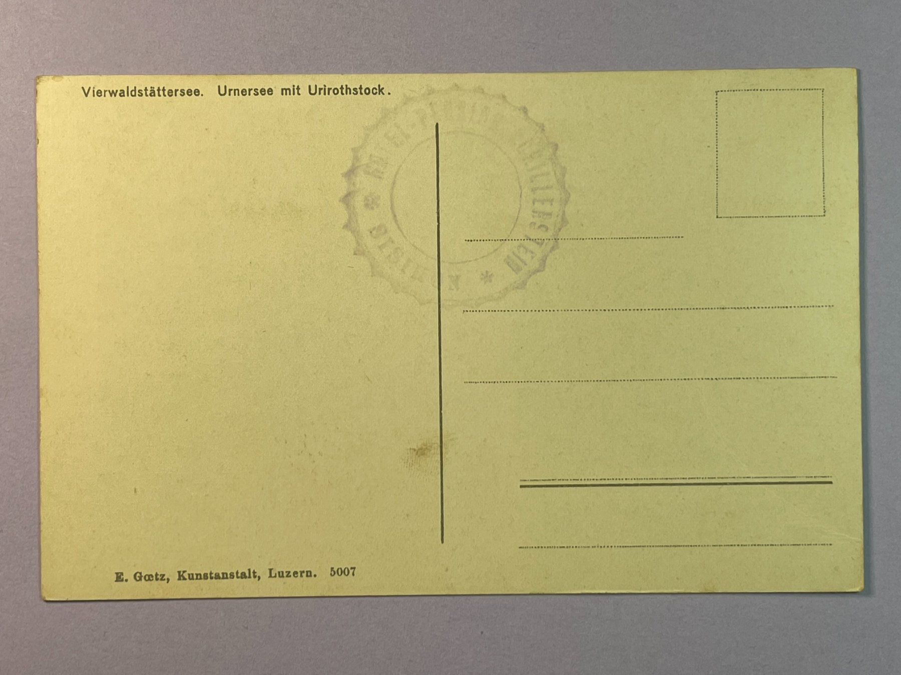 Cartes postales: Vierwaldstättersee - Urnersee mit Urirothstock – D'occasion à Steg VS par _vinci_ 1