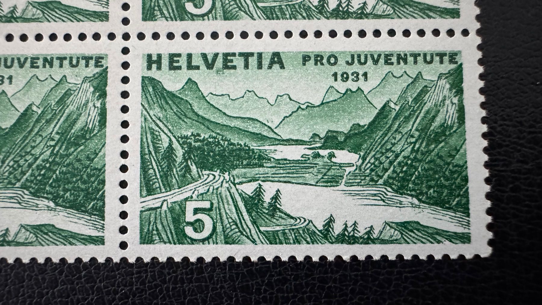 Alle Briefmarken: Pro Juventute 1931, 3 ABARTEN, postfrisch – Neu (gemäss Beschreibung) aus Stallikon von HILDECH1 4