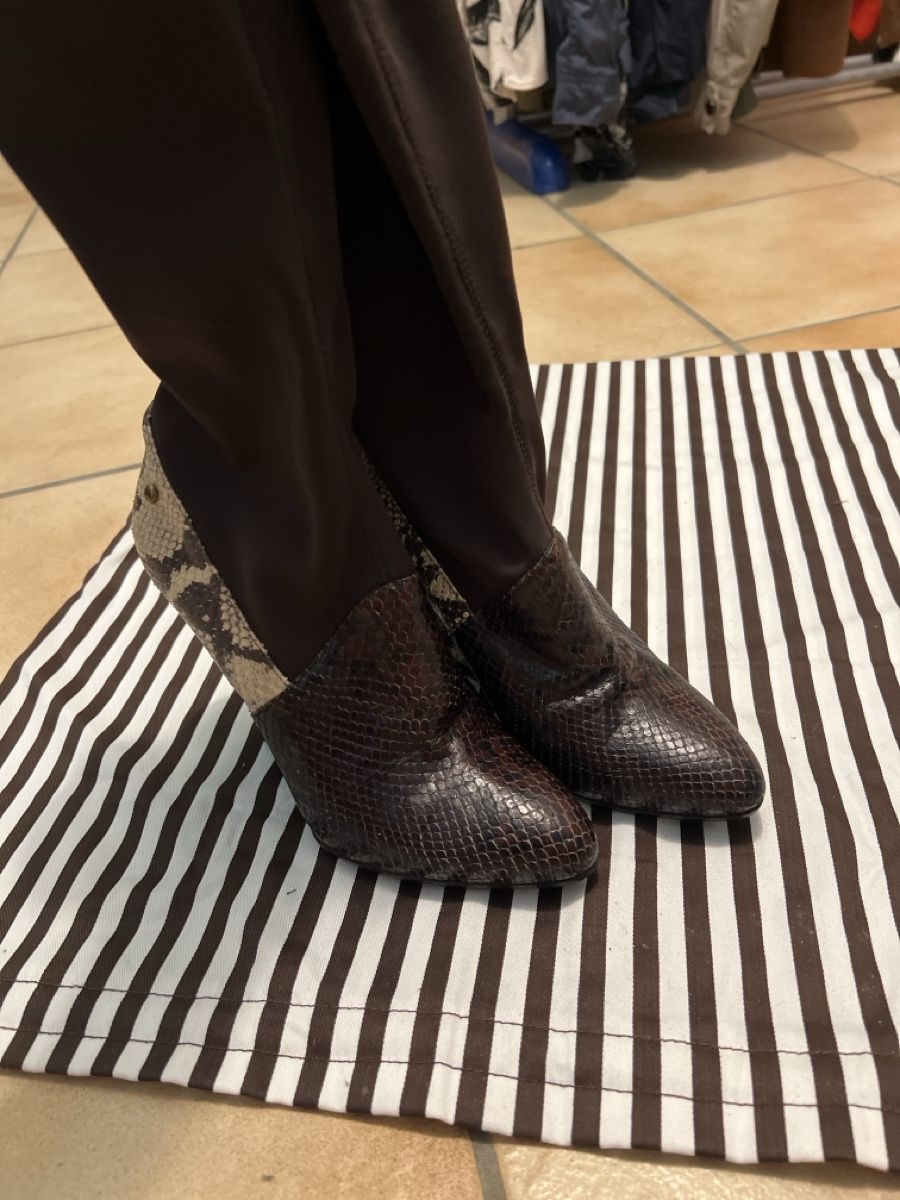 Roberto Cavalli Damenschuhe: Bottes à talon compensé Just Cavalli serpent pointure 38 – Neu und originalverpackt aus Arvillard (Salins) von mental0mystique 3