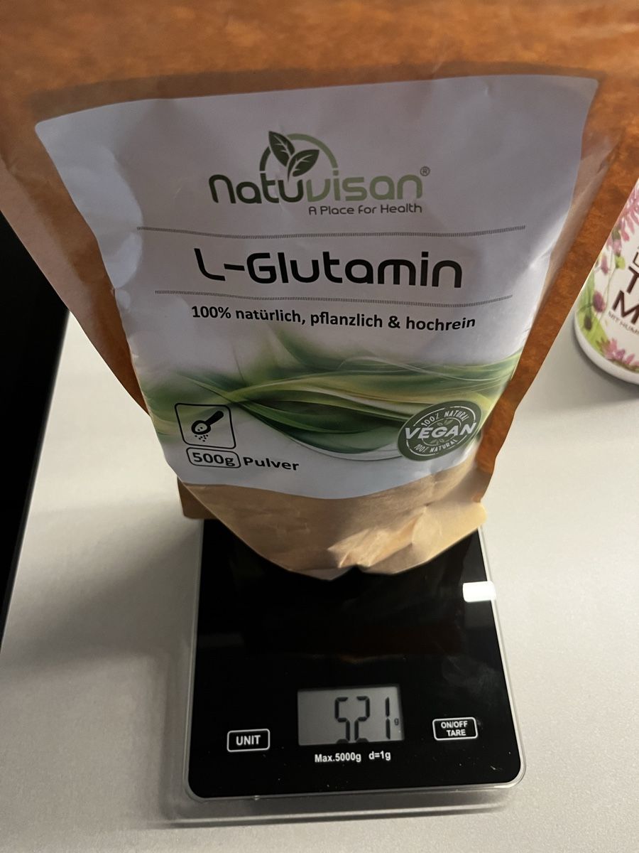 Cibi & Specialità: Natuvisan L-Glutamin Pulver – Usato da Zürich venduto da Saratue