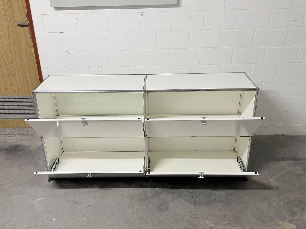 USM Kommoden: USM Haller Sideboard 2x2 Reinweiss – Gebraucht aus Dietikon von Kumar_Occasionen 5