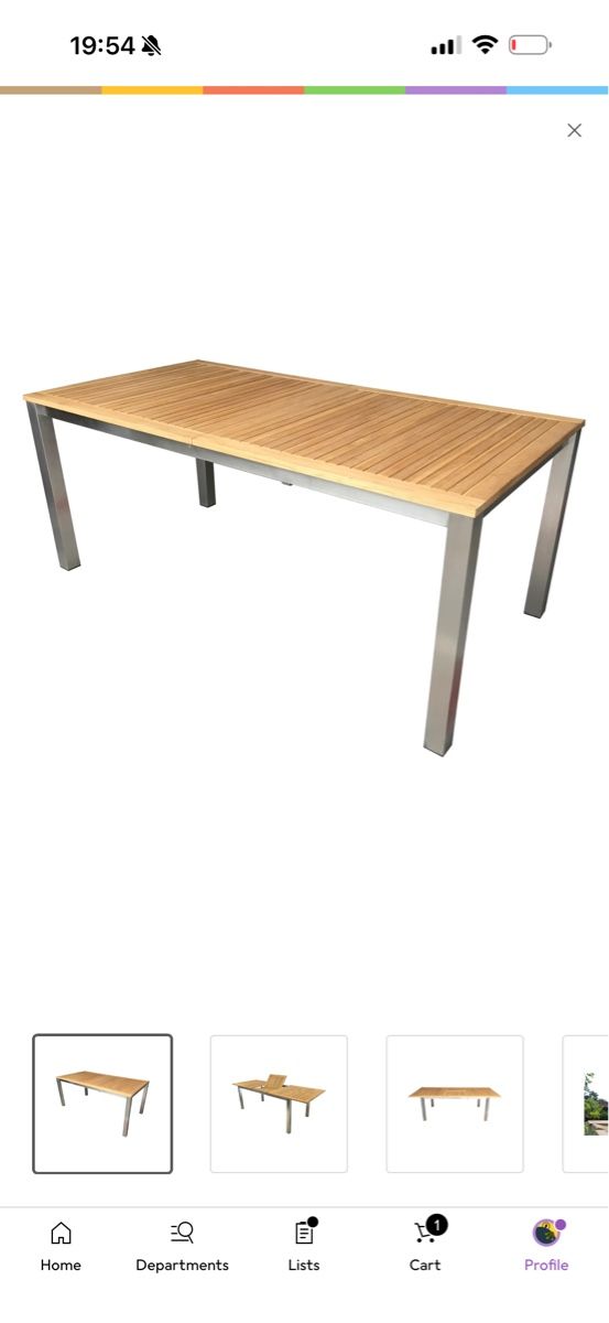 Giardimo Tischset: Giardimo garden table set (including 4 chairs) – Gebraucht aus Langnau am Albis von sergir 1