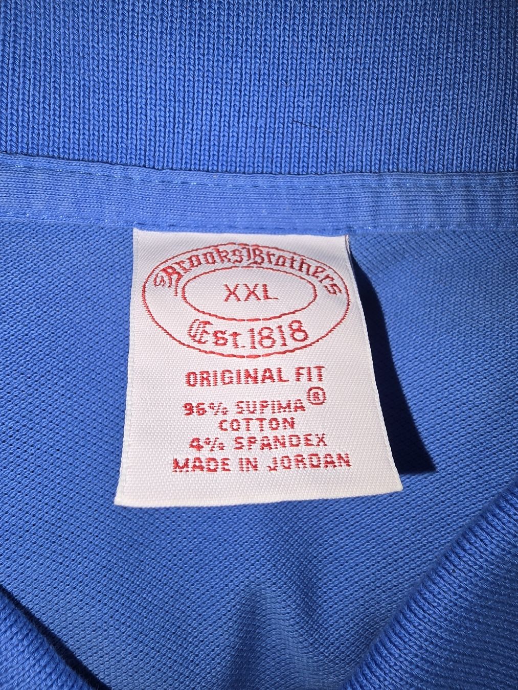 Brooks Magliette Polo: Polo Brooks Brothers, XXL, bleu – Usato da La Neuveville venduto da Diamise 2