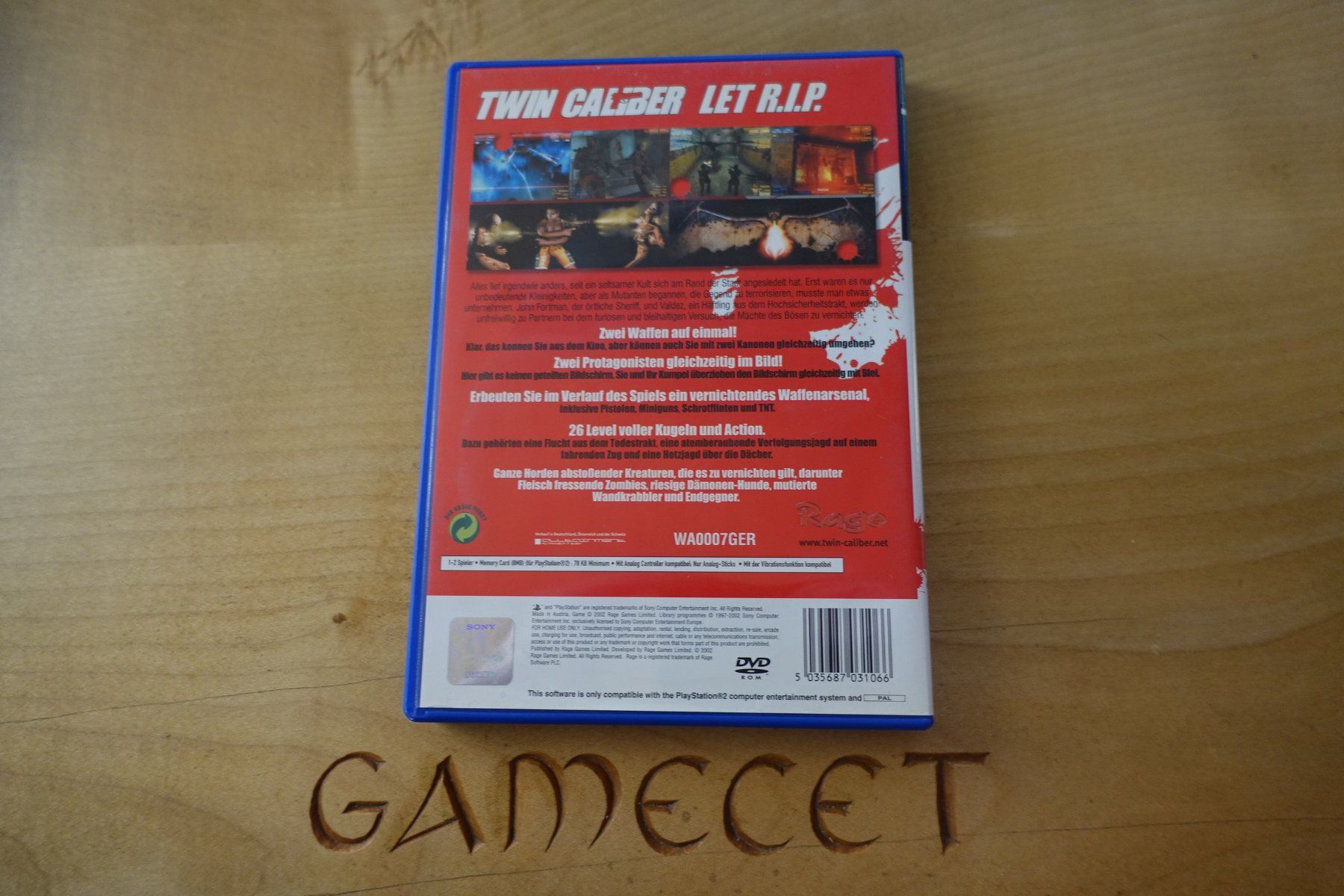Sony Spiele: Twin Caliber – Gebraucht aus Steinach von Gamecet 2