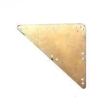 Teppichplatte aus Messing - Plaque en laiton pour tapis