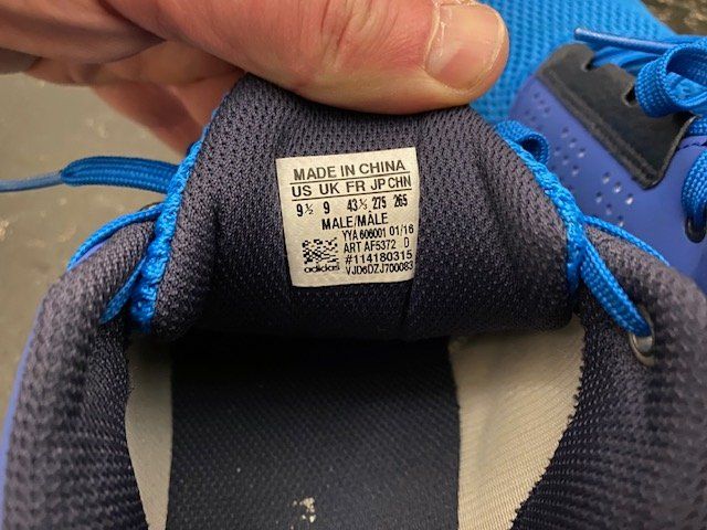 Adidas Scarpe da uomo: Adidas Laufschuhe / Sneaker Supercloud Blau Gr. 43.5 – Usato da Uitikon Waldegg venduto da giumarco 2