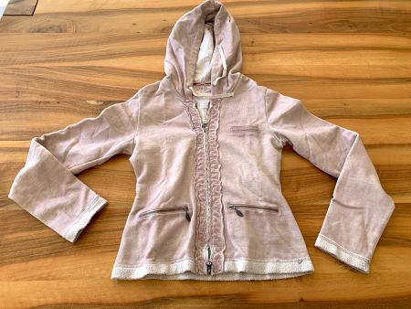 NILE Kapuzenjäckli / Jacke Grösse XS rosa/Puder