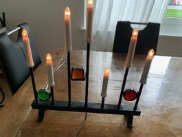 Ganz besondere bunte Lampe von Gnosjö Konstsmide, Schweden