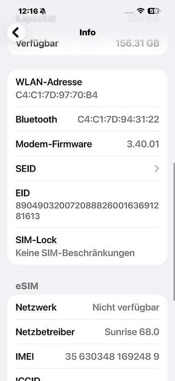 Telefoni cellulari / Smartphones: iPhone 15 Pro Max 256 GB Blue Titanium – Usato da Widnau venduto da darki3 3