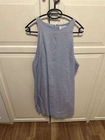 Leinenkleid "& other stories" Gr. 44 Hellblau
